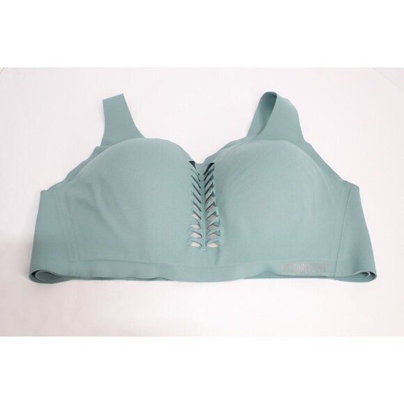 Victoria Sport Angel Max Bra 36D Teal Green Padded Non-wire Yoga Workout Casual - Picture 4 of 9